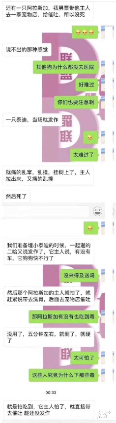 东莞一草坪有多只狗疑遭毒害！警方表示已接报案在调查中